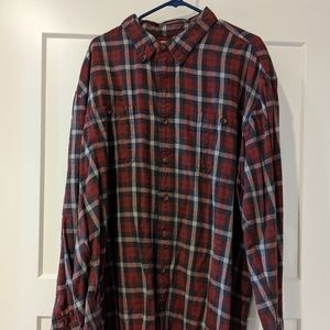 Men's button shirt